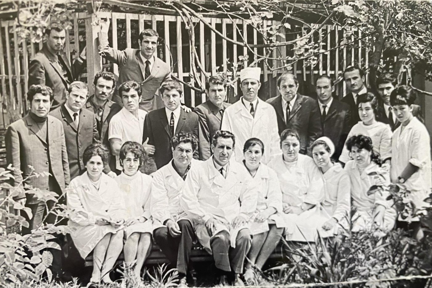 Group photographs featuring medical staff. Photograph 2.